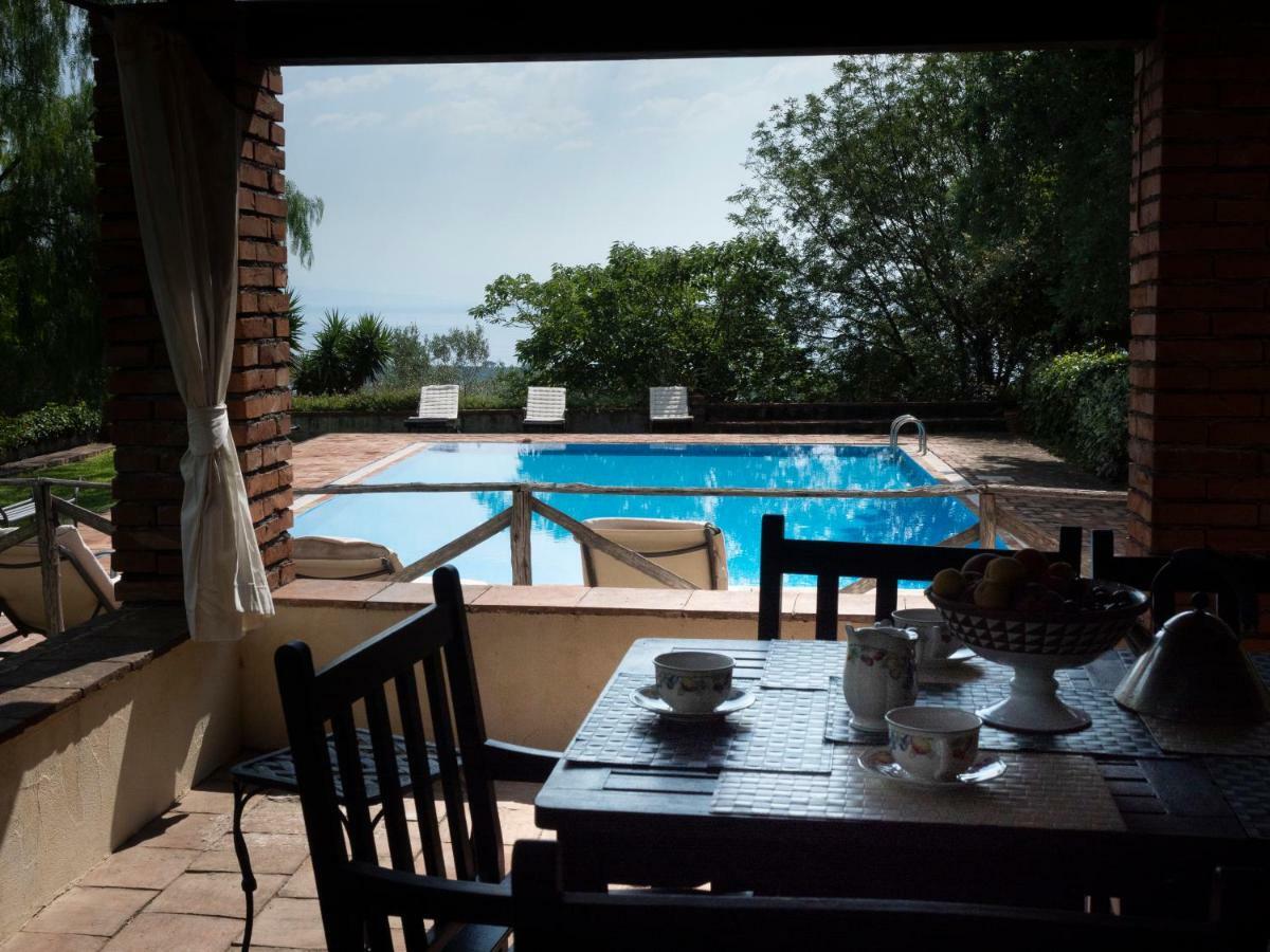 Villa Il Palmento Santa Venerina Exterior foto